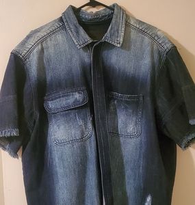 Homme Femme Denim shirt
